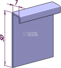 Плинтус Плинтус для ковролина ПК 50 ПК 50 фото 1 | FLOORDEALER